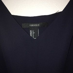 Black shear tank top